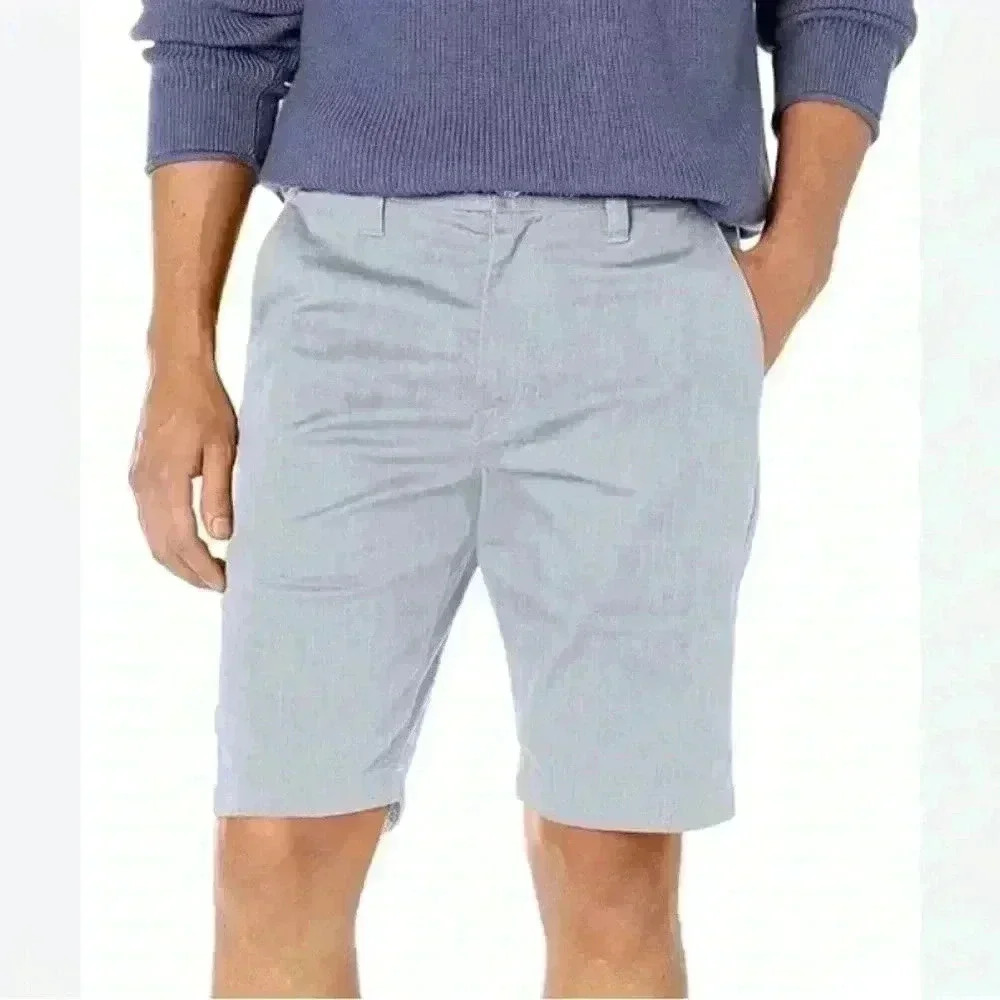 VOLCOM. MEN'S SHORTS - HEATHER GREY. SIZE 32